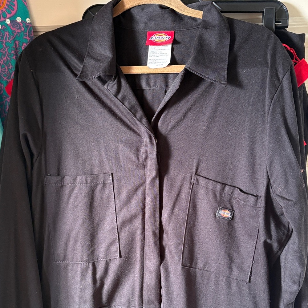 Dickies black Utility jumpsuit